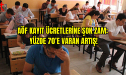 AÖF Kayıt Ücretlerinde Dev Zam: Yüzde 70 Artış!