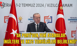 AK Parti İngiltere ve KKTC Temsilciliğine Yeni Atamalar