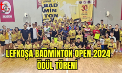 Lefkoşa Badminton Open 2024 Turnuvası Şampiyonları Belli Oldu