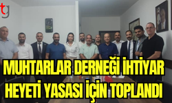 Yasa Değişikliği İçin İlk Adım: Muhtarlar Derneği’nde Önemli Toplantı