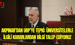 DP Genel Sekreteri Akpınar: Milli Eğitim Bakanlığı Üniversitelerle İstişare Etmeli