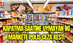 Gazimağusa’da İşyeri Kapatma Saatine Uymayan İki Market Tespit Edildi