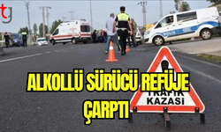 Gazimağusa’da Alkollü Sürücü Kaza Yaptı