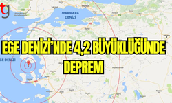 Ege Denizi’nde 4,2 Büyüklüğünde Deprem