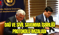 DAÜ ile Sivil Savunma Teşkilatı Başkanlığı arasında iş birliği protokolü imzalandı