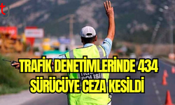 42 Araç Trafikten Men Edildi, 1 Sürücü Tutuklandı