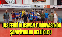 U13 Ferdi Klasman Turnuvası’nda Şampiyonlar Belli Oldu