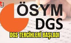 DGS(Dikey Geçiş Sınavı) Tercihleri Başladı