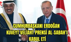 Cumhurbaşkanı Erdoğan, Kuveyt Veliaht Prensi Al-Sabah'ı kabul etti