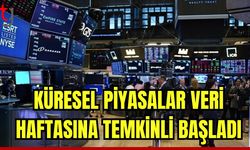 Küresel piyasalar yoğun veri haftasına temkinli başladı