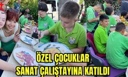 Özel Çocuklar Sanat Çalıştayı'na Katıldı