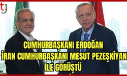 Cumhurbaşkanı Erdoğan, İran Cumhurbaşkanı Mesut Pezeşkiyan ile görüştü