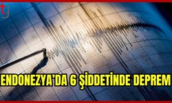 Endonezya'da 6 Şiddetinde Deprem