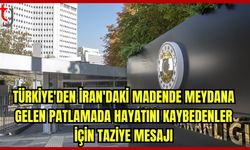 Türkiye'den İran'a Taziye Mesajı