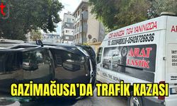 Gazimağusa'da Trafik Kazası