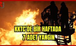 KKTC'De Bir Haftada 7 Yangın