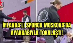 İRLANDALI SPORCU, İSRAİLLİ RAKİBİYLE AYAKKABISIYLA TOKALAŞTI