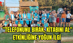 ALSANCAK'TA “KİTAP OKUMA GÜNÜ”: 'TELEFONUNU BIRAK, KİTABINI AL' ETKİNLİĞİ YOĞUN İLGİ GÖRDÜ