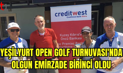 YEŞİLYURT OPEN GOLF TURNUVASI ŞAMPİYONU OLGUN EMİRZADE