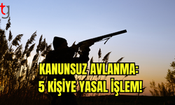 Ergazi’de Kanunsuz Avlanma: 5 Kişiye Yasal İşlem