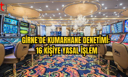 Girne'de Kumarhane Denetimlerinde 16 Kişi Yasal İşleme Tabii Tutuldu