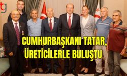 Cumhurbaşkanı Tatar, Yeşilırmak ve Yedidalga Üreticilerini Kabul Etti