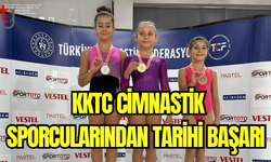 KKTC Cimnastik Federasyonu İlk Madalyasını Aldı