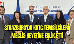 Strazburg’da KKTC Temsilcileri, Meclis Heyetine Eşlik Etti