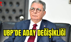 UBP’de Aday Değişikliği