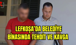 Lefkoşa’da Belediye Binasında Tehdit ve Kavga