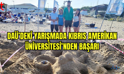 Kumdan Heykel Festivali’nde Kıbrıs Amerikan Üniversitesi