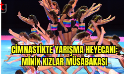 Cimnastikte Yarışma Heyecanı: Minik Kızlar Müsabakası