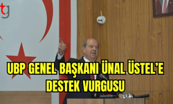 UBP Genel Başkanı Ünal Üstel’e Destek Vurgusu