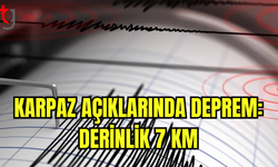 Akdeniz’de 3,8 Büyüklüğünde Deprem