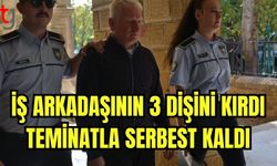 İş arkadaşının 3 dişini kırdı teminatla serbest kaldı