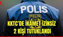 Kktc'de ikamet izinsiz 2 kişi tutuklandı