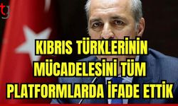 TBMM  Başkanı Kurtulmuş: Kıbrıs Türklerinin mücadelesini tüm platformlarda ifade ettik