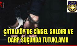 Çatalköy’de cinsel saldırı ve darp suçunda tutuklama