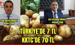 Türkiye'de 7 TL KKTC'de 70 TL