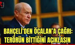 MHP lideri Bahçeli'den Öcalan'a Çağrı: Terörörün bittiğini açıklasın