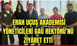 ERAH Uçuş Akademisi yöneticileri GAÜ Rektörü'nü ziyaret etti