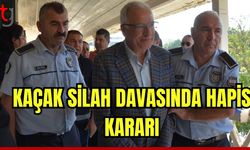 Kaçak silah davasında hapis kararı