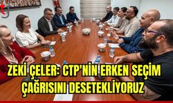 Zeki Çeler: CTP'nin erken seçim çağrısını destekliyoruz