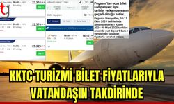 KKTC turizmi bilet fiyatlarıyla vatandaşın takdirinde