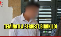 Teminatla serbest bırakıldı