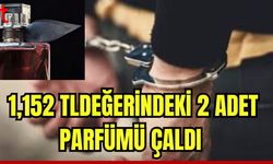 1,152 TL değerindeki iki adet parfümü çaldılar