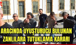 Aracında uyuşturucu bulunan zanlılara tutuklama kararı