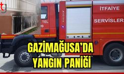 Gazimağusa’da yangın paniği