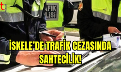 İskele’de Trafik Cezasında Sahtecilik!