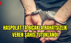 Haspolat’ta Bıçakla Rahatsızlık Veren Şahıs Tutuklandı